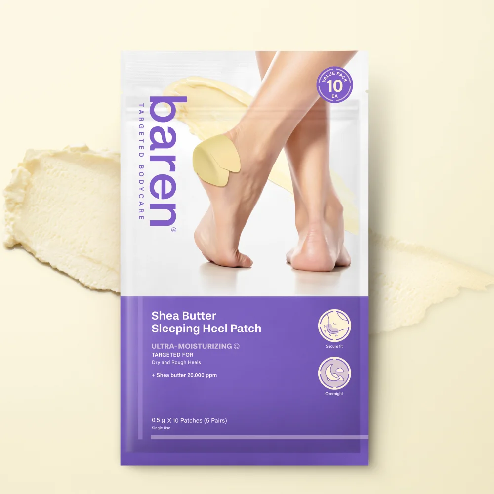 [baren] *renewal* Shea Butter Sleeping Heel Patch (10ea)