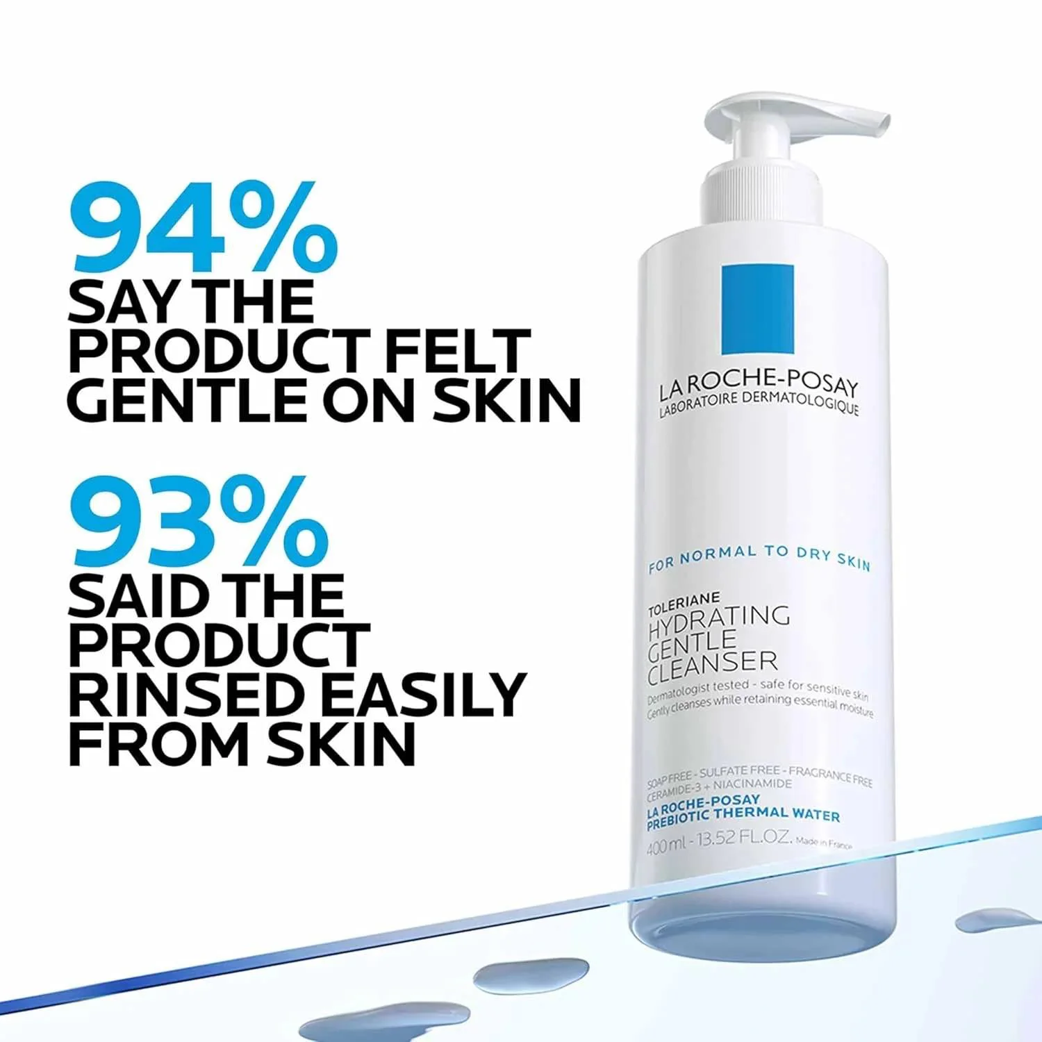 LA ROCHE POSAY HYDRATING GENTLE CLEANSER 400ml