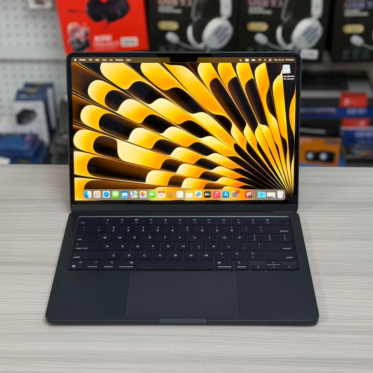 MacBook Air 13.6" M2 2022 Midnight. Apple Chip M2|Ram 16GB|256GB SSD|Liquid Retina Display