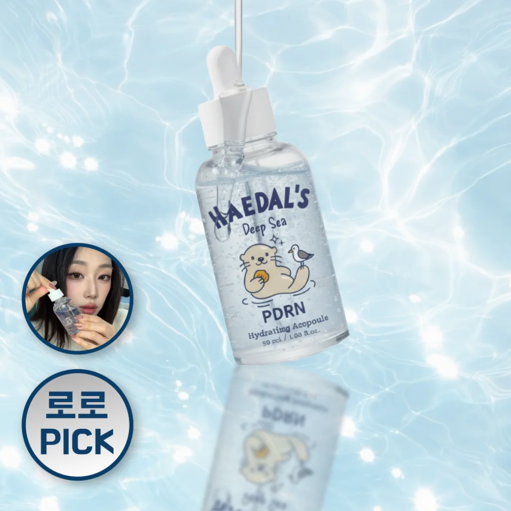 Haedals Sea Otter Seed Hydration PDRN Ampoule Roro Jeongsik