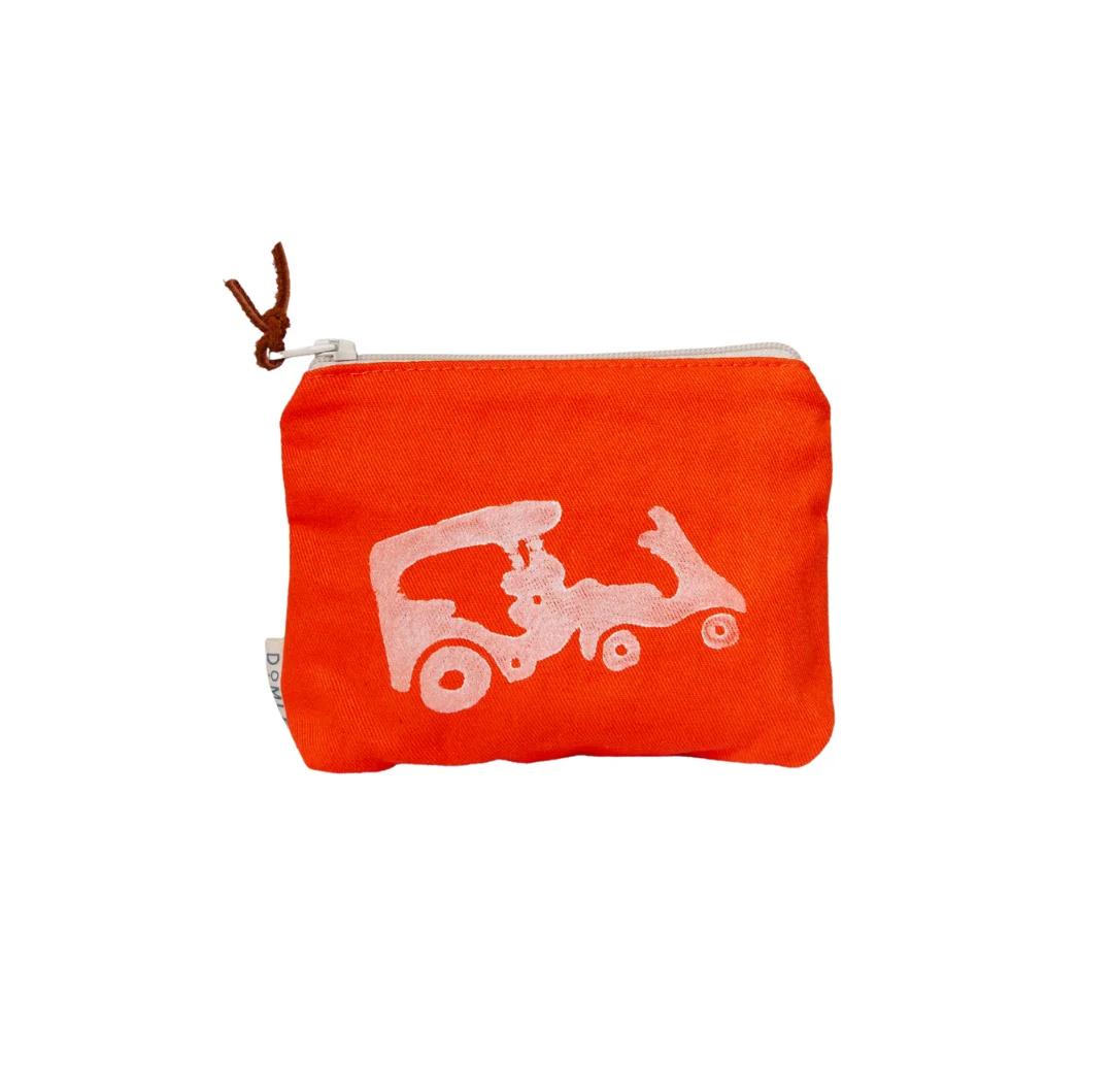 Hand block print pouches small
