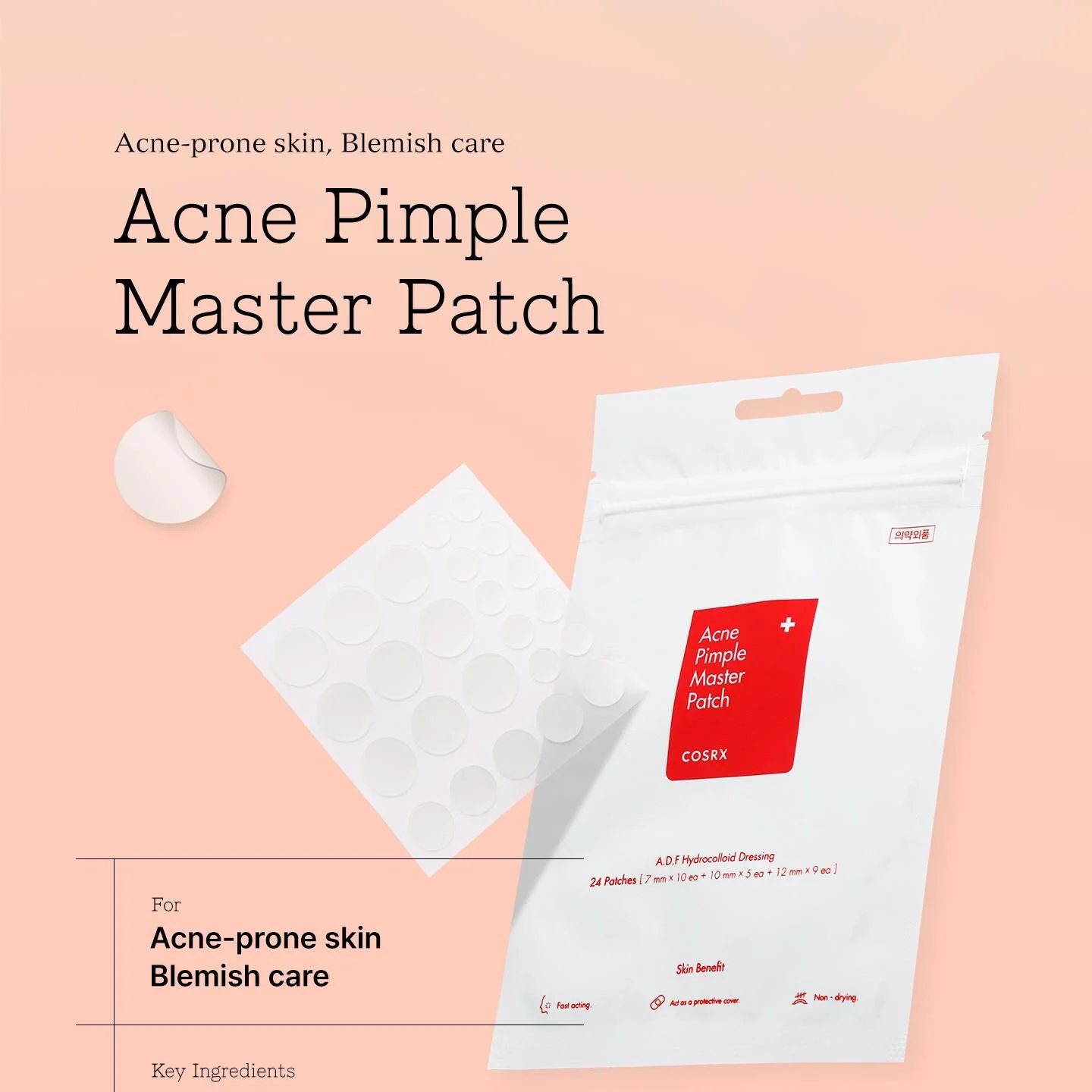 [Cosrx] Acne Pimple Master Patch 24ea