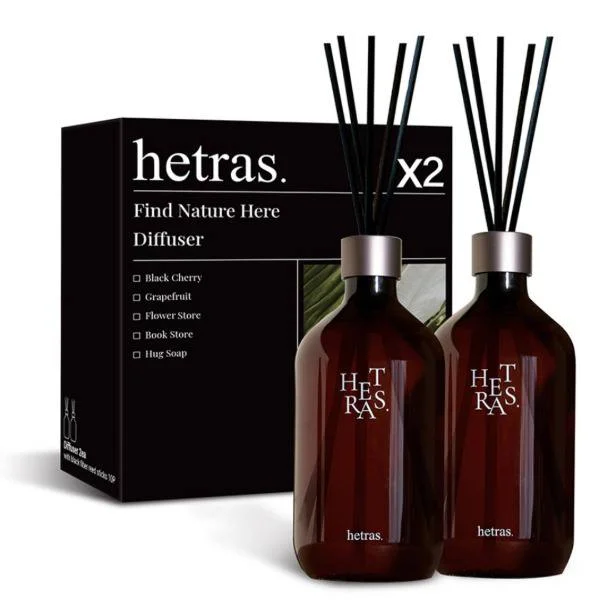 [hetras] Premium Diffuser Set (500ml x 2EA)