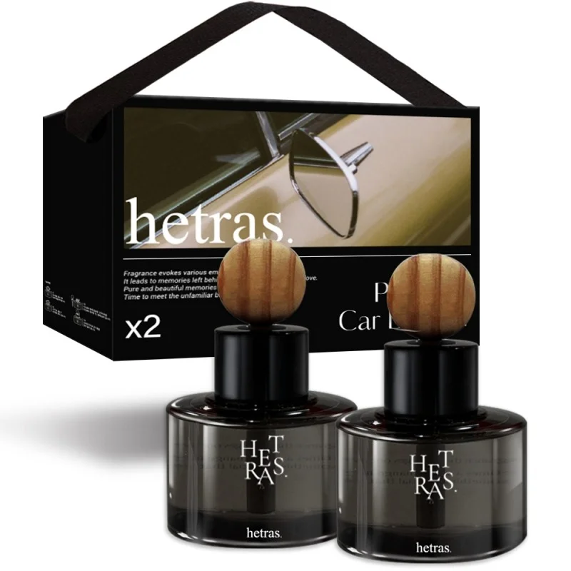 [hetras] Premium Car Diffuser set (77ml + 77ml)