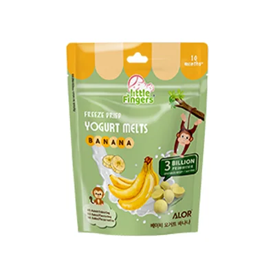 Little Fingers Freeze Dried Yogurt Melts Banana 15g (10Months+)