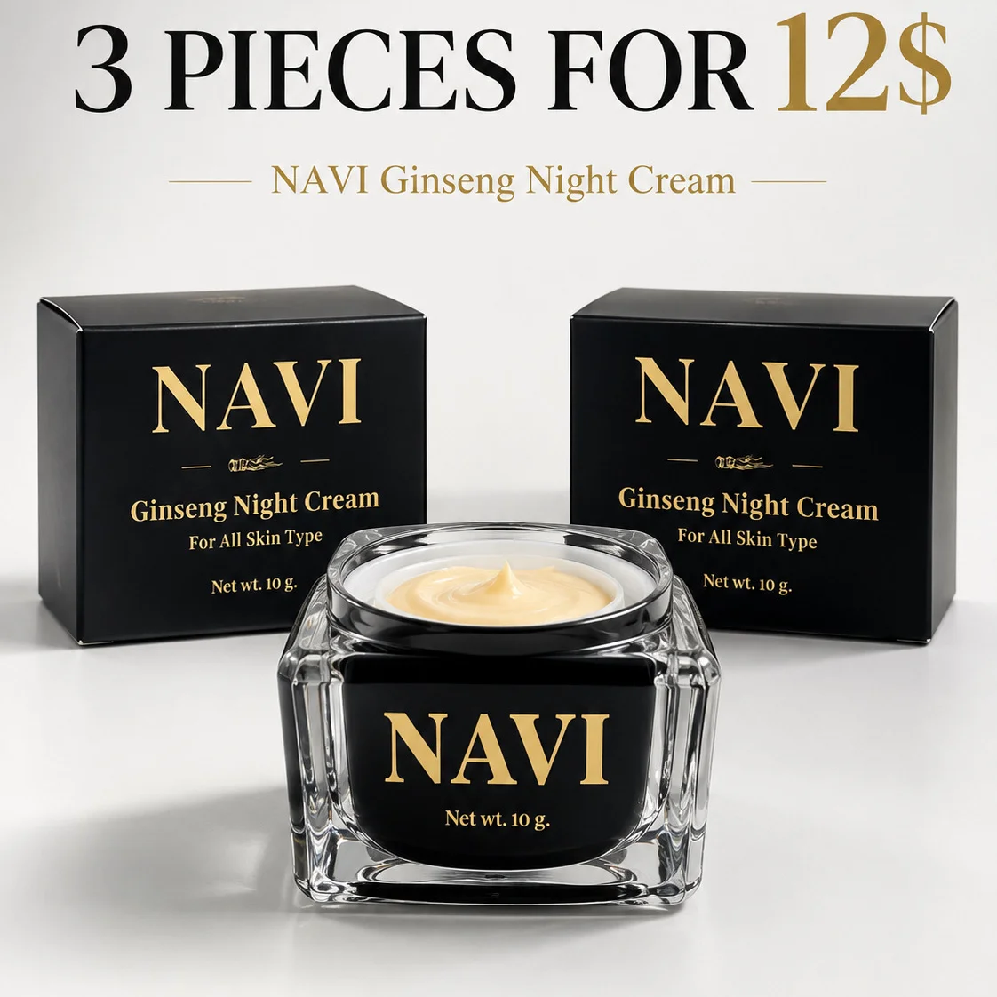 Navi Night Cream x 3 ប្រអប់