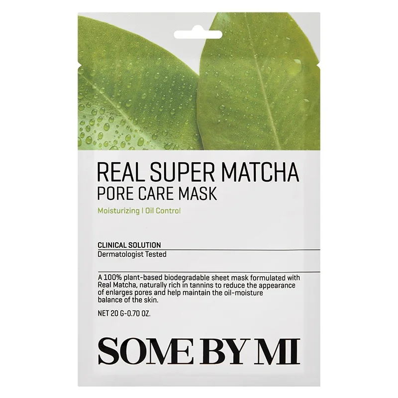 [Some By Mi] Real Super Matcha Pore Care Mask 1ea