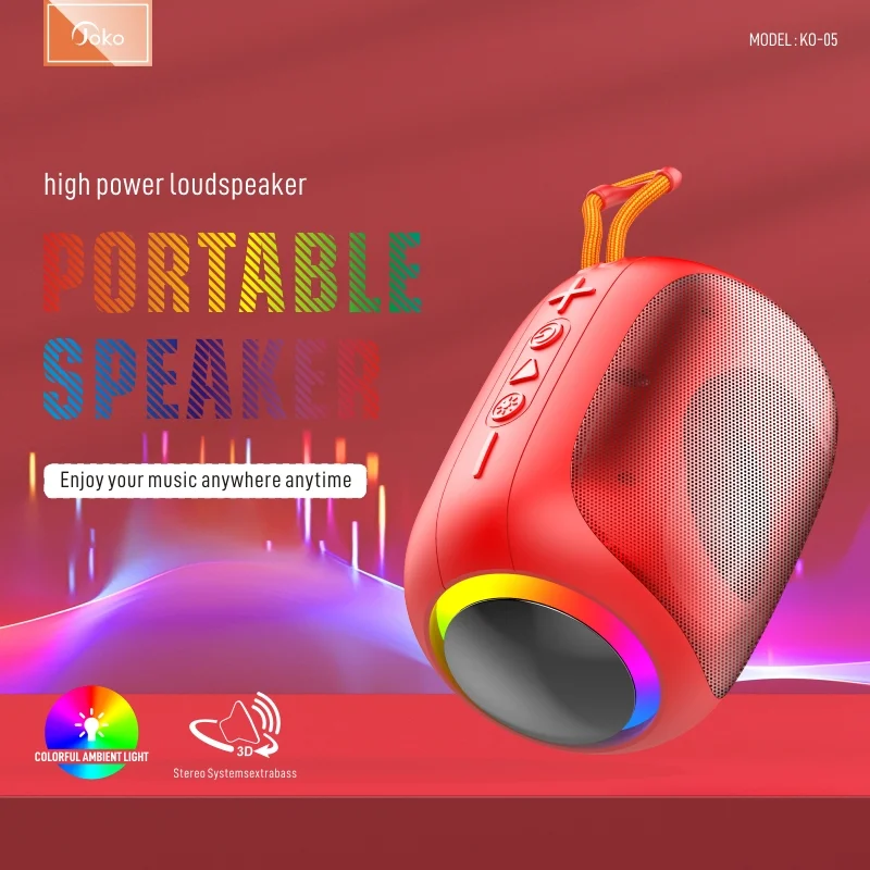 Joko/KO-05/Portable Speaker/Red