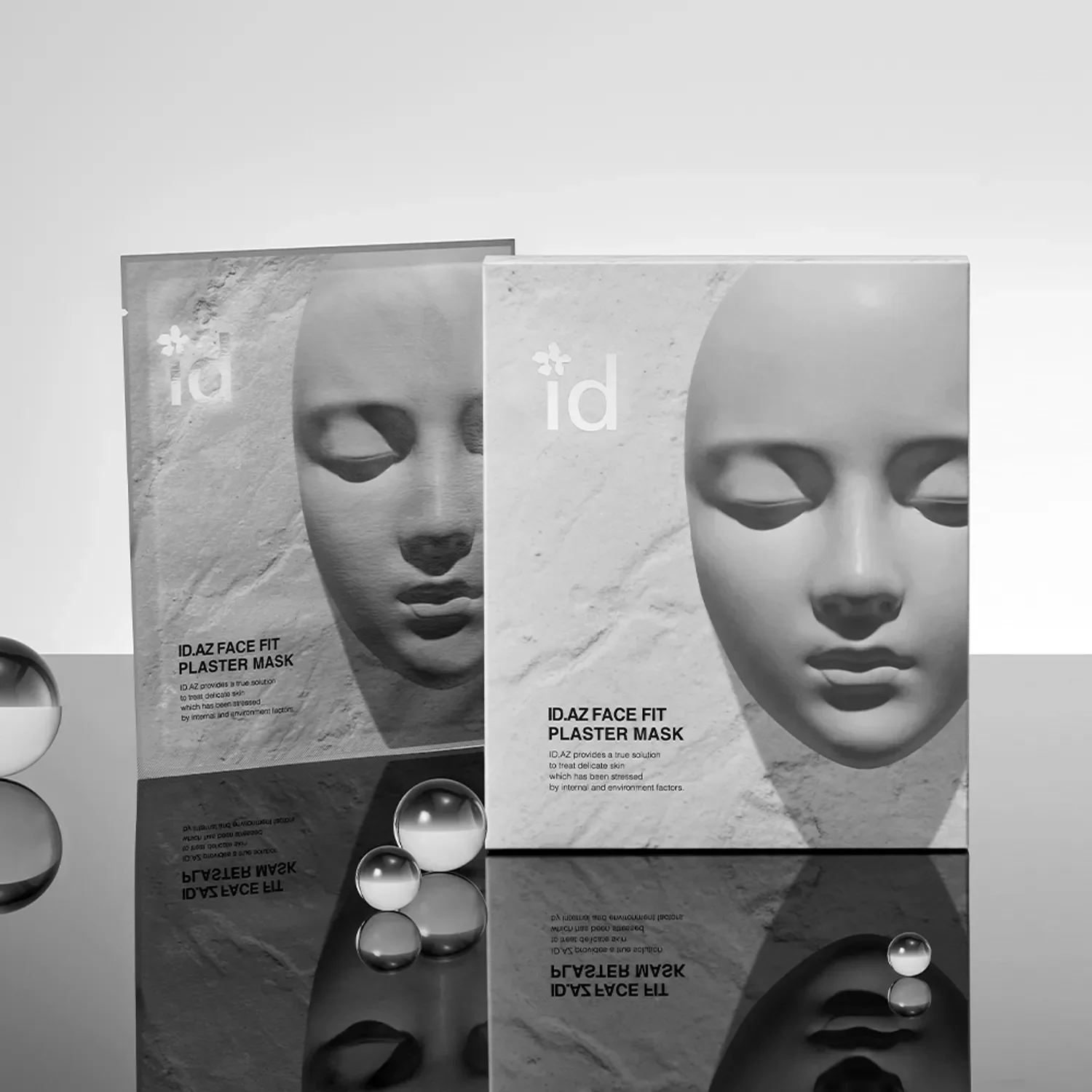 ID.AZ FACE FIT PLASTER MASK 4EA PER BOX