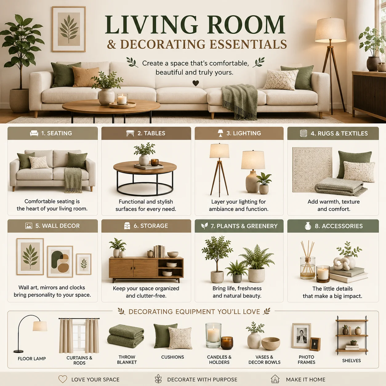Livingroom & Decoration Equipments