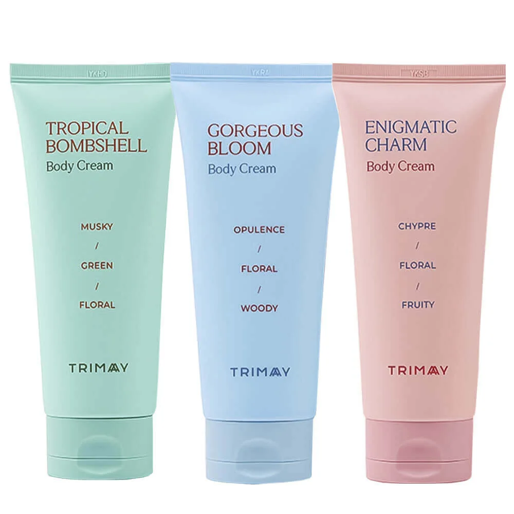 Trimay - Enigmatic Charm & Gorgeous Bloom & Tropical Bombshell Body Cream (200ml)