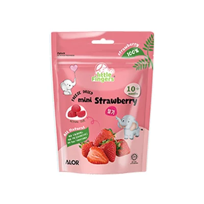 Little Fingers Freeze Dried Mini Strawberry 15g (10Months+)